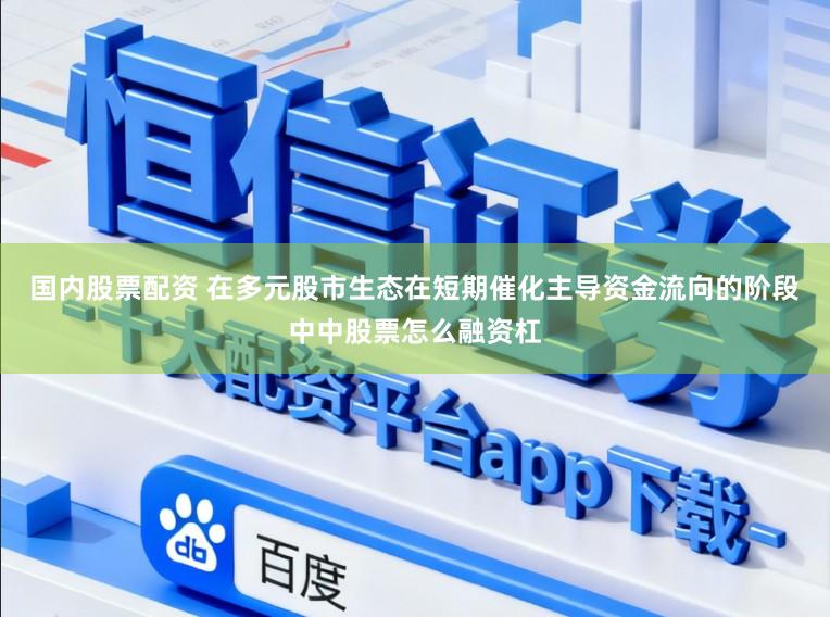 国内股票配资 在多元股市生态在短期催化主导资金流向的阶段中中股票怎么融资杠